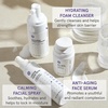 image:imageiRESTORE 3Step Skincare Set Red Light Therapy Essentials Kit Renew Trio Includes Hydrating Cleanser  Facial Spray  AntiAging Face Serum Works Best with iRESTORE Red Light Therapy Mask