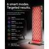 image:imageiRESTORE Apex 1500 Red Light Therapy for Body Panel 8 Wavelengths 1500W 300 LED Near Infrared Light Panel for Face Joints amp Body Supports Relaxation and Everyday SelfCareApex 1500