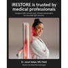 image:imageiRESTORE Apex 1500 Red Light Therapy for Body Panel 8 Wavelengths 1500W 300 LED Near Infrared Light Panel for Face Joints amp Body Supports Relaxation and Everyday SelfCareApex 1500