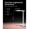 image:imageiRESTORE Motorized Red Light Therapy Stand for Apex 1500 and Apex 2160 Light Therapy Panel Base 3163 in 132 lbs Capacity Holds 4 Panels Full Body Red Light Therapy at Home WhiteMotorized