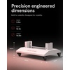 image:imageiRESTORE Motorized Red Light Therapy Stand for Apex 1500 and Apex 2160 Light Therapy Panel Base 3163 in 132 lbs Capacity Holds 4 Panels Full Body Red Light Therapy at Home WhiteFloor