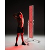 image:imageiRESTORE Motorized Red Light Therapy Stand for Apex 1500 and Apex 2160 Light Therapy Panel Base 3163 in 132 lbs Capacity Holds 4 Panels Full Body Red Light Therapy at Home WhiteMotorized