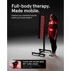 image:imageiRESTORE Motorized Red Light Therapy Stand for Apex 1500 and Apex 2160 Light Therapy Panel Base 3163 in 132 lbs Capacity Holds 4 Panels Full Body Red Light Therapy at Home BlackUniversal