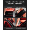 image:imageiRESTORE Red Light Therapy Belt for Back Pain and Shoulder Support  Infrared Red Light Therapy for Body with 3 Wavelengths Wireless LED Belt for Waist Stomach Back Knee Wellness amp RecoveryFlex