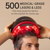 image:imageiRestore Beauty amp Hair Renewal Duo  LED Face Mask amp Elite Hair Device