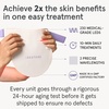 image:imageiRestore Illumina LED Neck amp Chest Anti Aging Mask  for Smoother Firmer and Glowing Skin at Home  Red and Infrared Light Therapy for Neck  Red Light Skincare Device with 230 LEDs WhiteWhite