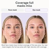 image:imageiRestore Red Light Therapy for Eyes  180 LEDs Eye Mask with Infrared Light for UnderEye Wrinkles Forehead Lines 11s Crows Feet Dark CirclesWhite