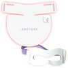 image:imageiRestore DualZone Red Light Therapy Set  Eye Mask  Neck amp Chest Device for Focused Skincare Support