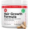 image:imageiRestore Hair Growth Supplement  Hair Loss Vitamins for Women and Men  Biotin Multivitamins amp DHT Blocker to Reduce Hair Thinning  Hair Regrowth Pills  30 Days Supply 90 Count Pack of 190 Count Pack of 1