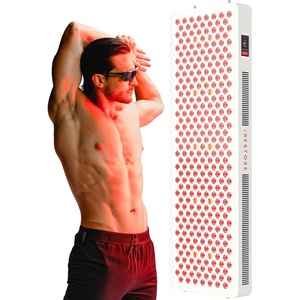 image:imageiRESTORE Apex 1500 Red Light Therapy for Body Panel 8 Wavelengths 1500W 300 LED Near Infrared Light Panel for Face Joints amp Body Supports Relaxation and Everyday SelfCareApex 1500