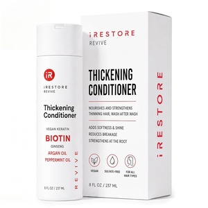 image:imageiRESTORE Biotin Hair Conditioner for Damaged Dry Hair  Good for Fine Hair Growth Volumizing Thickening Conditioner with Ginseng amp Argan Oil to Moisturize Pair With Hair Loss Shampoo