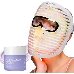 image:imageiRESTORE Face Mask Pro and Peptide Firming Cream Skin Care Duo