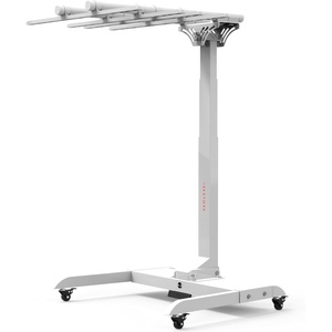 image:imageiRESTORE Motorized Red Light Therapy Stand for Apex 1500 and Apex 2160 Light Therapy Panel Base 3163 in 132 lbs Capacity Holds 4 Panels Full Body Red Light Therapy at Home WhiteMotorized