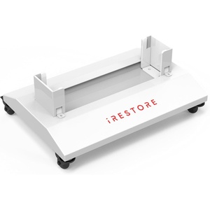 image:imageiRESTORE Motorized Red Light Therapy Stand for Apex 1500 and Apex 2160 Light Therapy Panel Base 3163 in 132 lbs Capacity Holds 4 Panels Full Body Red Light Therapy at Home WhiteFloor
