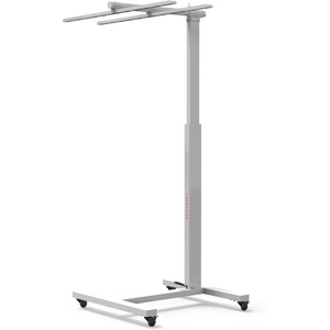 image:imageiRESTORE Motorized Red Light Therapy Stand for Apex 1500 and Apex 2160 Light Therapy Panel Base 3163 in 132 lbs Capacity Holds 4 Panels Full Body Red Light Therapy at Home WhiteUniversal