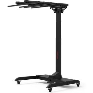 image:imageiRESTORE Motorized Red Light Therapy Stand for Apex 1500 and Apex 2160 Light Therapy Panel Base 3163 in 132 lbs Capacity Holds 4 Panels Full Body Red Light Therapy at Home BlackMotorized