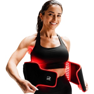 image:imageiRESTORE Red Light Therapy Belt for Back Pain and Shoulder Support  Infrared Red Light Therapy for Body with 3 Wavelengths Wireless LED Belt for Waist Stomach Back Knee Wellness amp RecoveryFlex
