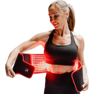image:imageiRESTORE Red Light Therapy Belt for Back Pain and Shoulder Support  Infrared Red Light Therapy for Body with 3 Wavelengths Wireless LED Belt for Waist Stomach Back Knee Wellness amp RecoverySculpt