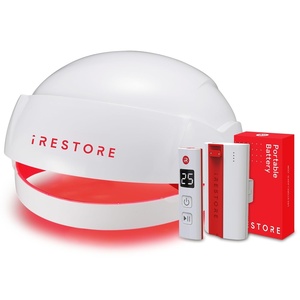 image:imageiRestore Essential  Laser Red Light Therapy for Hair Growth  FDA Cleared Hair Loss Hair Thinning amp Alopecia Treatment for Men amp Women  Laser Cap for Hair Regrowth Stimulate Denser Fuller HairiRESTORE Essential Plus Battery