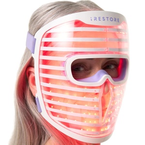 image:imageiRestore Face Mask Pro 8Wavelength Red Light Therapy for Face 800 DiodesFace Mask