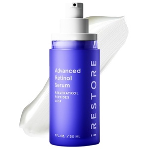 image:imageiRestore Retinol Serum for Face  1 Retinol with Peptides amp Hyaluronic Acid  Anti Aging Night Serum for Sensitive Skin  Fragrance Free Reduces Fine Lines Wrinkles Pack of 1Pack of 1